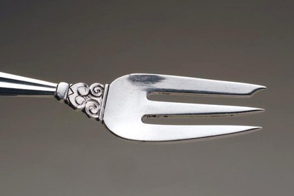 Georg Jensen Sterling Silver Flatware Set (36) - Acorn Pattern